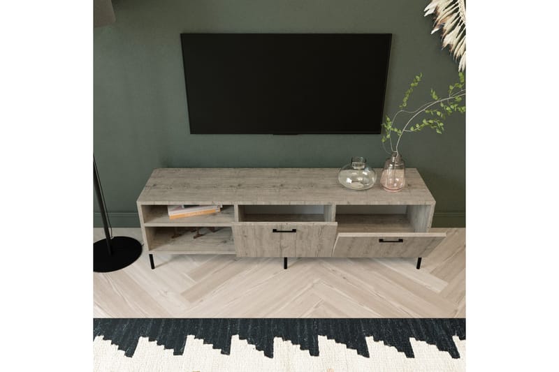 TV-taso Tabcoai 150 cm - Luonnonväri - Huonekalut - TV- & Mediakalusteet - Tv taso & Mediataso