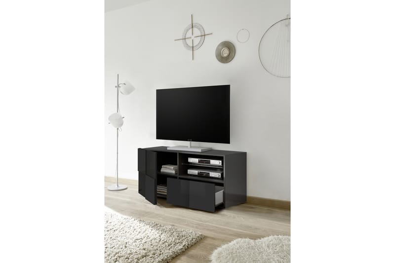 TV-taso Tabor 121 cm - Harmaa - Huonekalut - TV- & Mediakalusteet - Tv taso & Mediataso