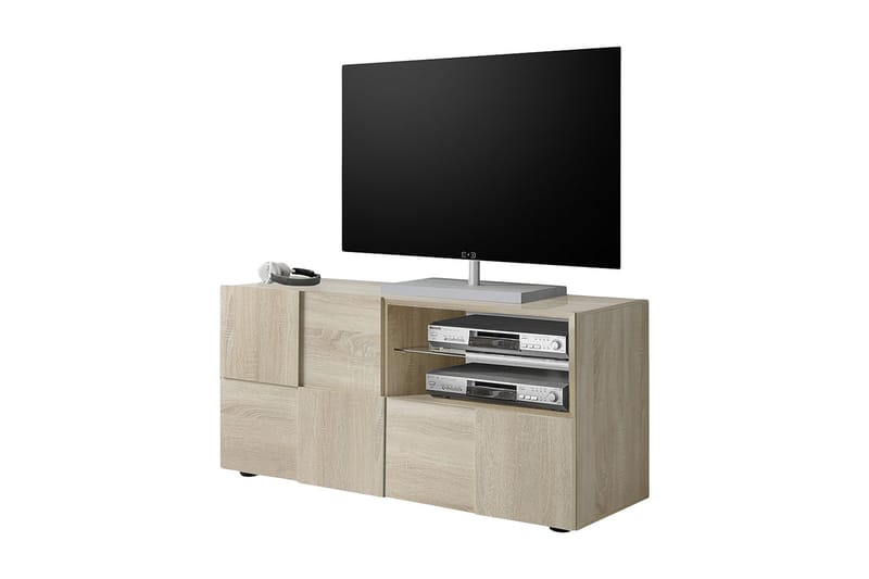 TV-taso Tabor 121 cm - Samoa Tammi/Puu - Huonekalut - TV- & Mediakalusteet - Tv taso & Mediataso