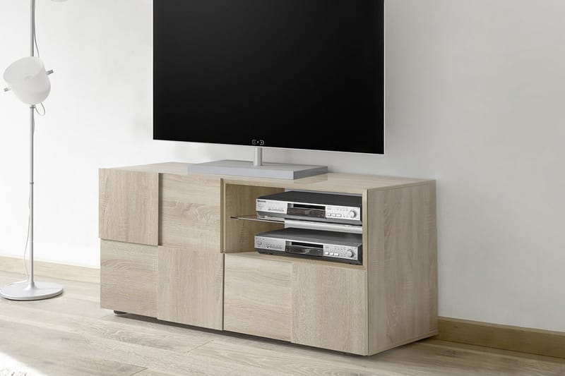 TV-taso Tabor 121 cm - Samoa Tammi/Puu - Huonekalut - TV- & Mediakalusteet - Tv taso & Mediataso