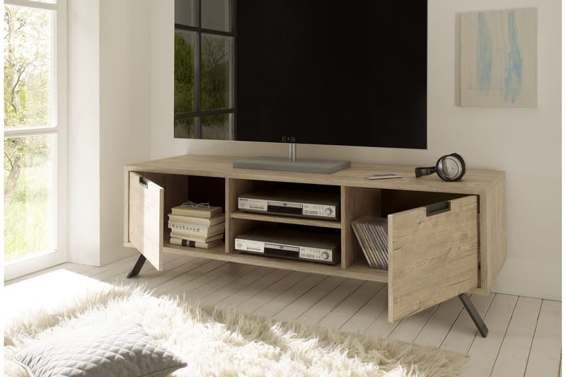 TV-taso Terreno 156 cm - Sherwood Tammi - Huonekalut - TV- & Mediakalusteet - Tv taso & Mediataso