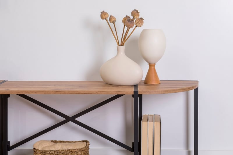 Tv-taso Thambo 138 cm - Ruskea/Musta - Huonekalut - TV- & Mediakalusteet - Tv taso & Mediataso