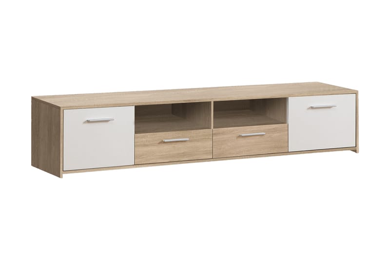 TV-taso Tiffannee 182 cm - Ruskea/Valkoinen - Huonekalut - TV- & Mediakalusteet - Tv taso & Mediataso