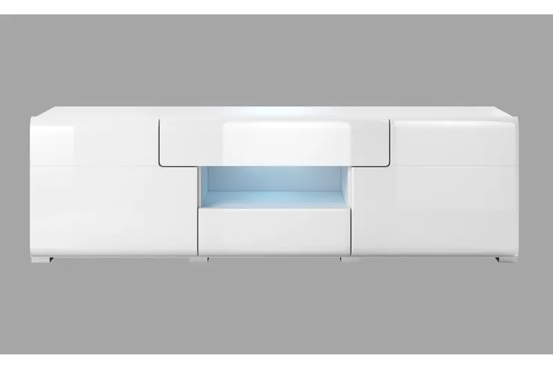 TV-taso Torrao 159 cm - Valkoinen - Huonekalut - TV- & Mediakalusteet - Tv taso & Mediataso