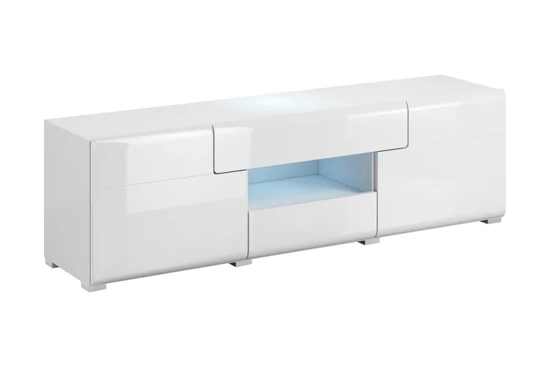 TV-taso Torrao 159 cm, Valkoinen