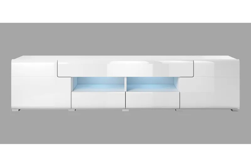 TV-taso Torrao 208 cm - Valkoinen - Huonekalut - TV- & Mediakalusteet - Tv taso & Mediataso