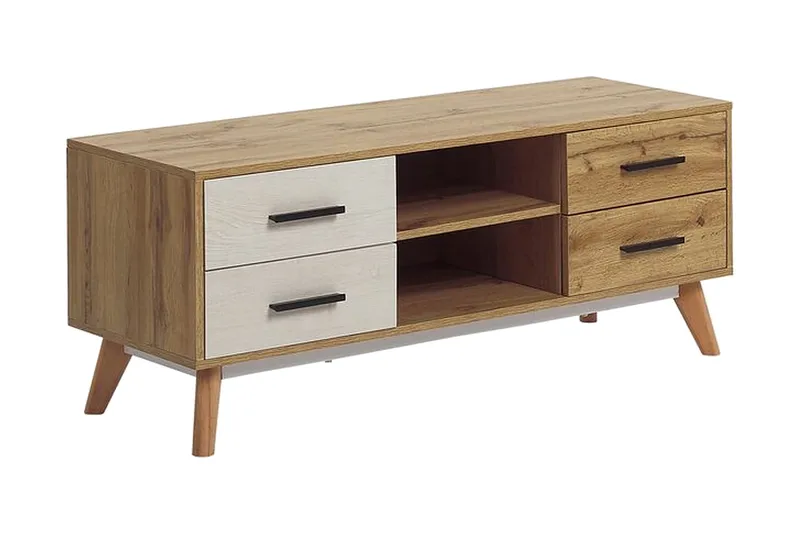 TV-taso Trapajugar 120 cm, Valkoinen