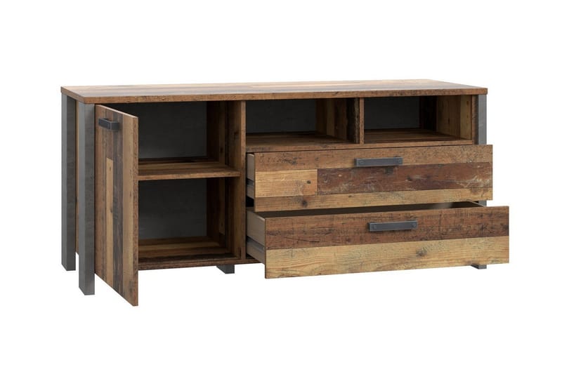 TV-taso Treknow 142 cm - Ruskea/Harmaa - Huonekalut - TV- & Mediakalusteet - Tv taso & Mediataso