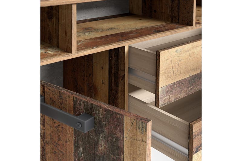 TV-taso Treknow 161 cm - Ruskea/Harmaa - Huonekalut - TV- & Mediakalusteet - Tv taso & Mediataso