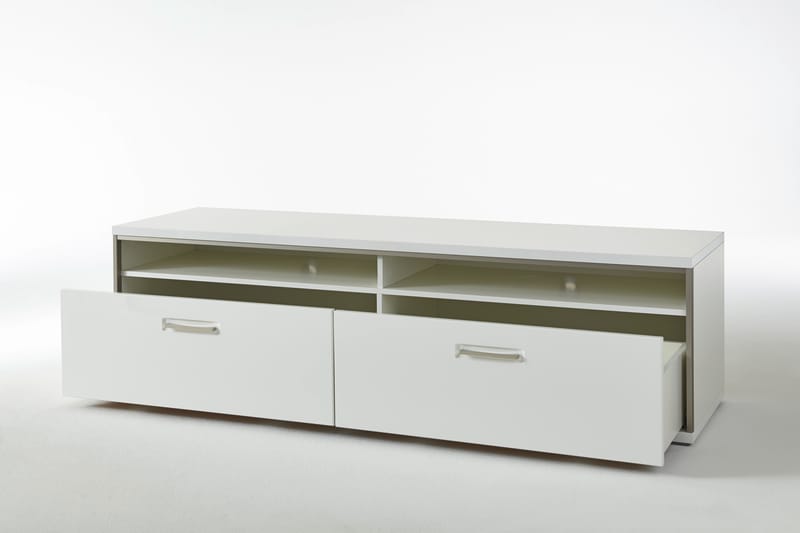 TV-taso Trento 184x51x52 cm Valkoinen Korkeakiilto - Valkoinen Korkeakiilto - Huonekalut - TV- & Mediakalusteet - Tv taso & Mediataso