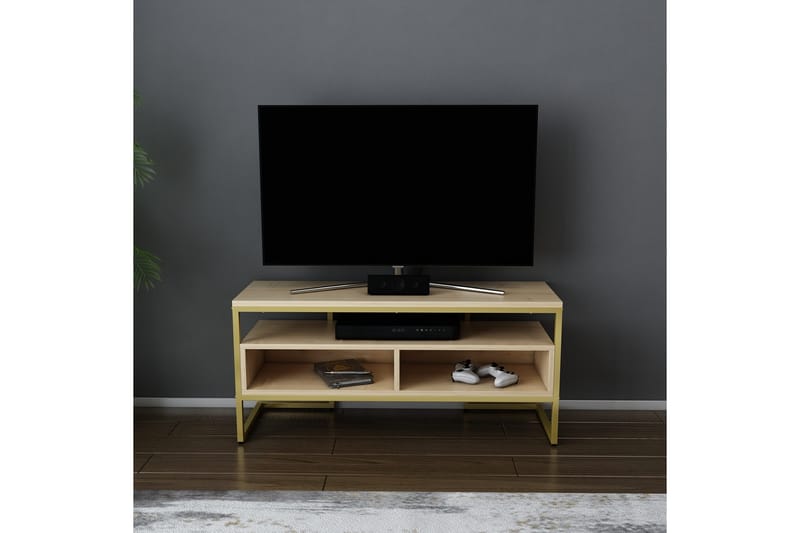 TV-taso Urgby 110x49,9 cm - Kulta - Tv taso & Mediataso