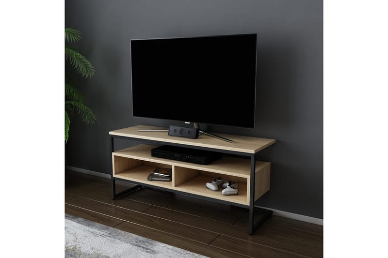 TV-taso Urgby 110x49,9 cm - Musta - Huonekalut - TV- & Mediakalusteet - Tv taso & Mediataso