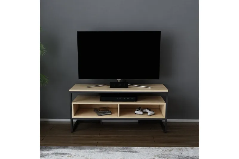 TV-taso Urgby 110x49,9 cm - Musta - Huonekalut - TV- & Mediakalusteet - Tv taso & Mediataso