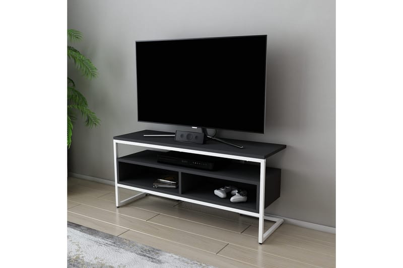 TV-taso Urgby 110x49,9 cm - Valkoinen - Tv taso & Mediataso