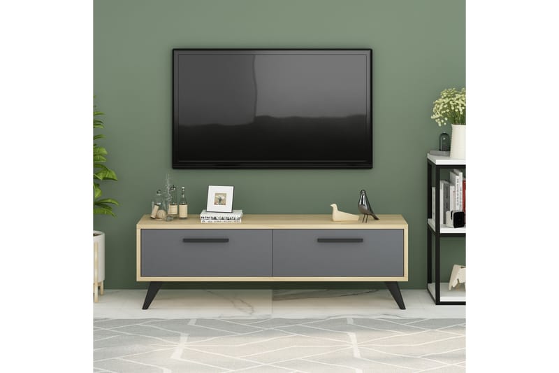 TV-taso Urgby 120x45 cm - Sininen - Huonekalut - TV- & Mediakalusteet - Tv taso & Mediataso