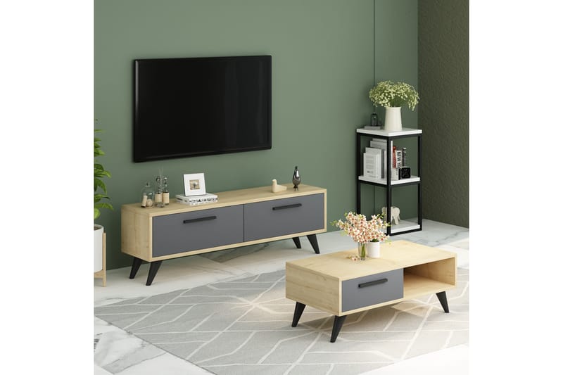 TV-taso Urgby 120x45 cm - Sininen - Huonekalut - TV- & Mediakalusteet - Tv taso & Mediataso
