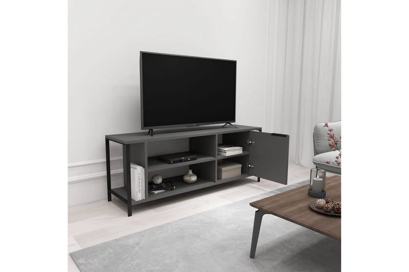 TV-taso Urgby 120x54 cm - Antrasiitti - Huonekalut - TV- & Mediakalusteet - Tv taso & Mediataso