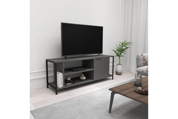 TV-taso Urgby 120x54 cm - Antrasiitti - Tv taso & Mediataso