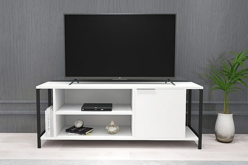 TV-taso Urgby 120x54 cm - Valkoinen - Huonekalut - TV- & Mediakalusteet - Tv taso & Mediataso
