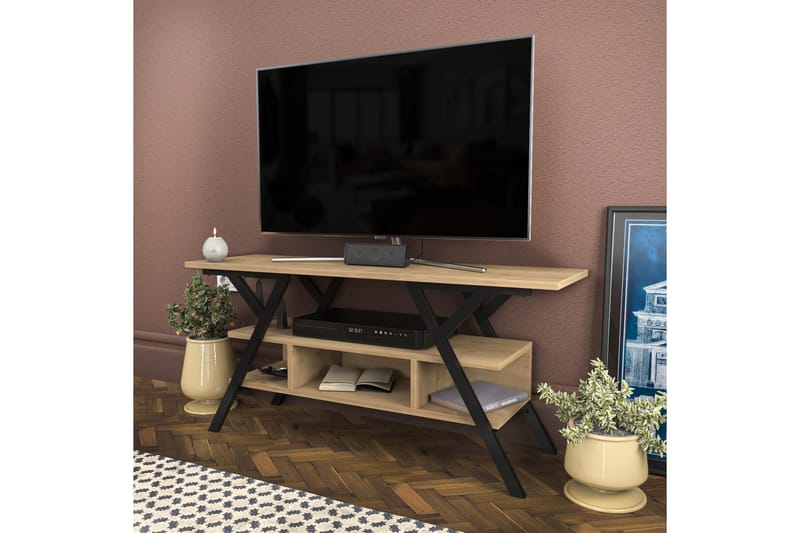 TV-taso Urgby 120x55 cm - Musta - Huonekalut - TV- & Mediakalusteet - Tv taso & Mediataso