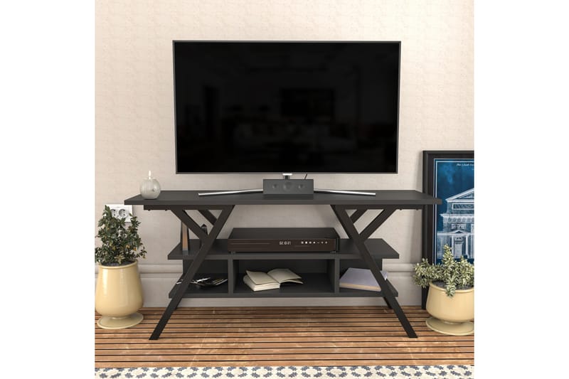 TV-taso Urgby 120x55 cm - Musta - Huonekalut - TV- & Mediakalusteet - Tv taso & Mediataso