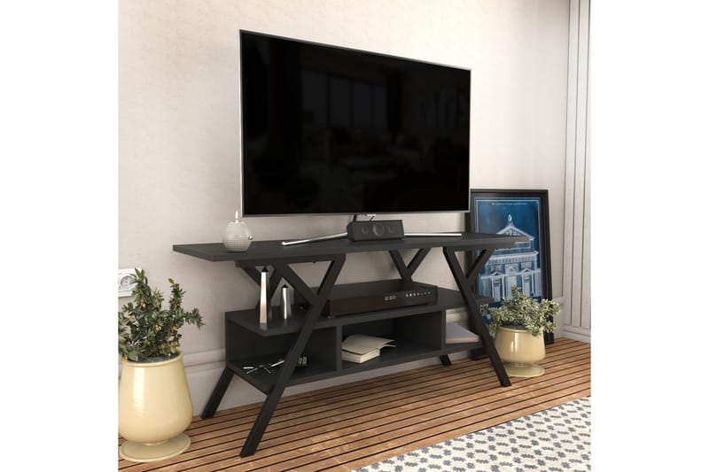 TV-taso Urgby 120x55 cm - Musta - Huonekalut - TV- & Mediakalusteet - Tv taso & Mediataso