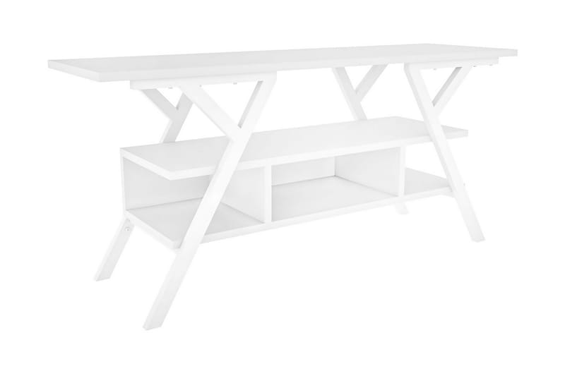 TV-taso Urgby 120x55 cm - Valkoinen - Huonekalut - TV- & Mediakalusteet - Tv taso & Mediataso
