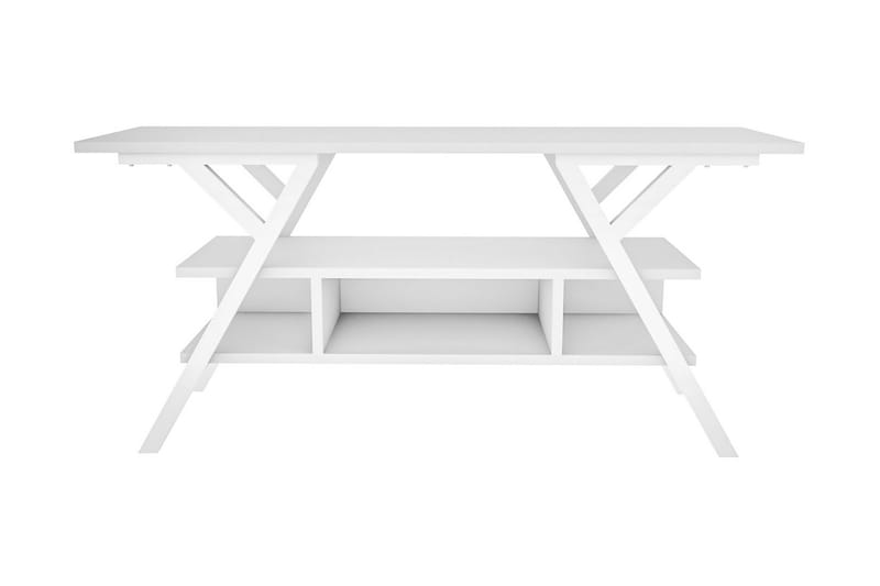TV-taso Urgby 120x55 cm - Valkoinen - Huonekalut - TV- & Mediakalusteet - Tv taso & Mediataso