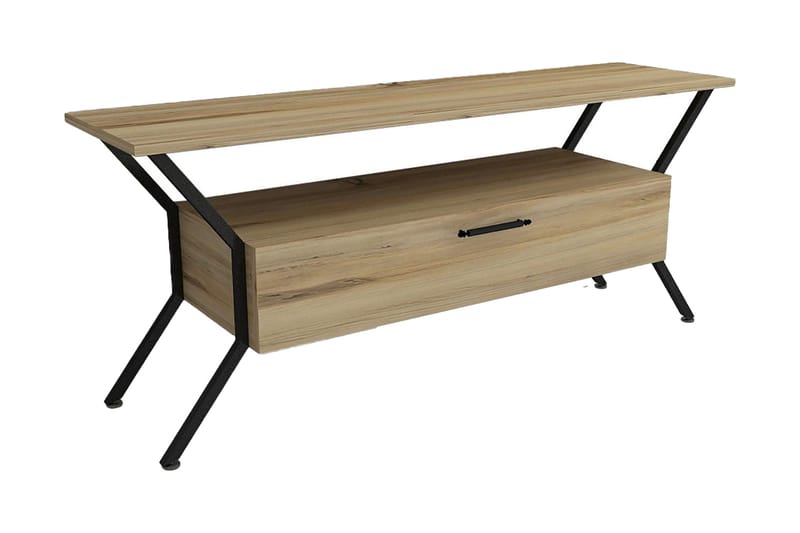 TV-taso Urgby 124x54 cm - Monivärinen - Huonekalut - TV- & Mediakalusteet - Tv taso & Mediataso