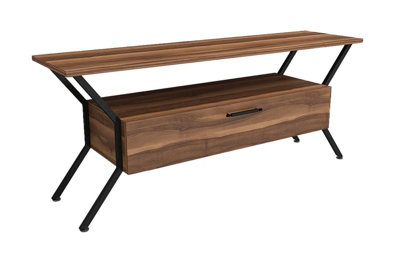 TV-taso Urgby 124x54 cm - Ruskea - Huonekalut - TV- & Mediakalusteet - Tv taso & Mediataso