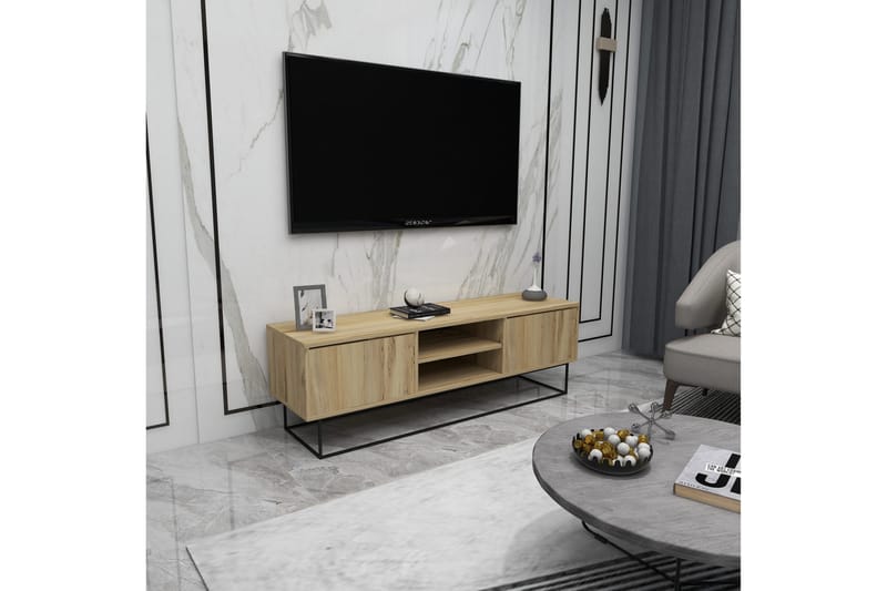 TV-taso Urgby 140x50 cm - Monivärinen - Huonekalut - TV- & Mediakalusteet - Tv taso & Mediataso