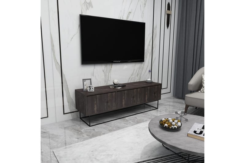TV-taso Urgby 140x50 cm - Ruskea - Huonekalut - TV- & Mediakalusteet - Tv taso & Mediataso