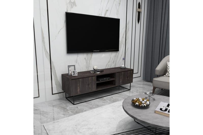 TV-taso Urgby 140x50 cm - Ruskea - Huonekalut - TV- & Mediakalusteet - Tv taso & Mediataso