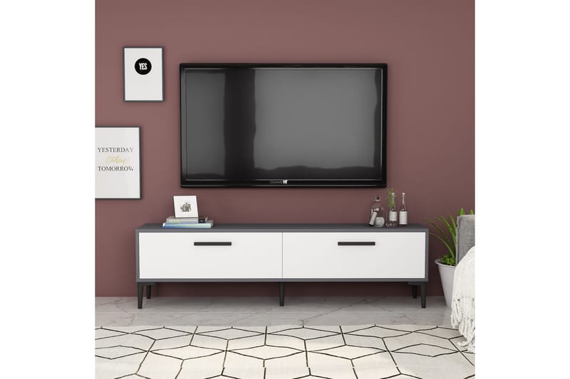 TV-taso Urgby 150x45 cm - Antrasiitti - Tv taso & Mediataso