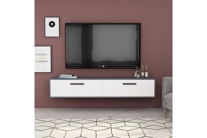 TV-taso Urgby 150x45 cm - Antrasiitti - Tv taso & Mediataso