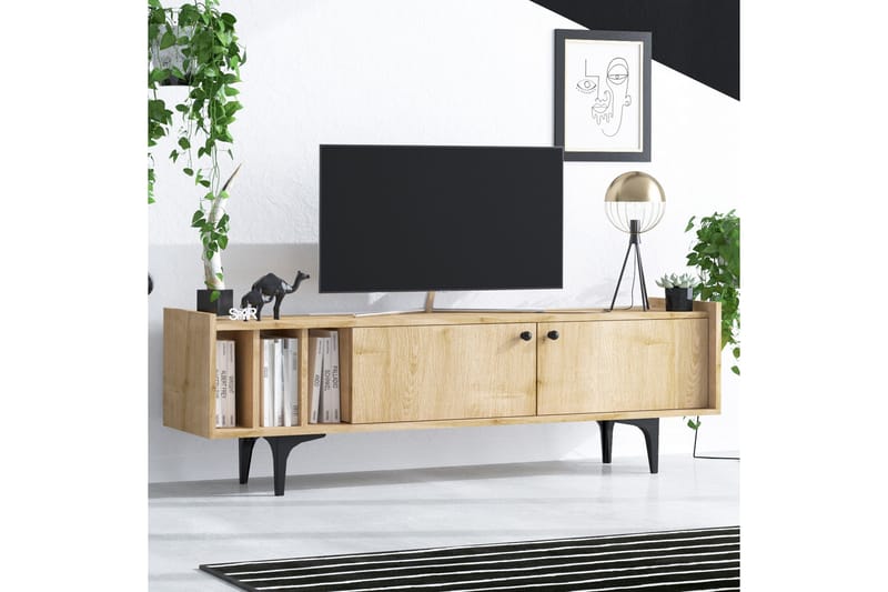 TV-taso Urgby 150x47 cm - Sininen - Huonekalut - TV- & Mediakalusteet - Tv taso & Mediataso