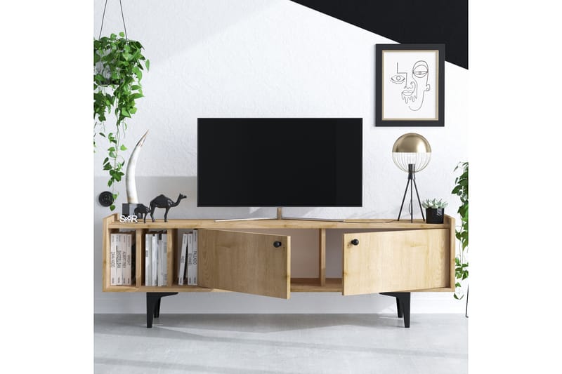 TV-taso Urgby 150x47 cm - Sininen - Huonekalut - TV- & Mediakalusteet - Tv taso & Mediataso