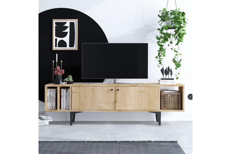 TV-taso Urgby 150x47 cm - Sininen - Huonekalut - TV- & Mediakalusteet - Tv taso & Mediataso
