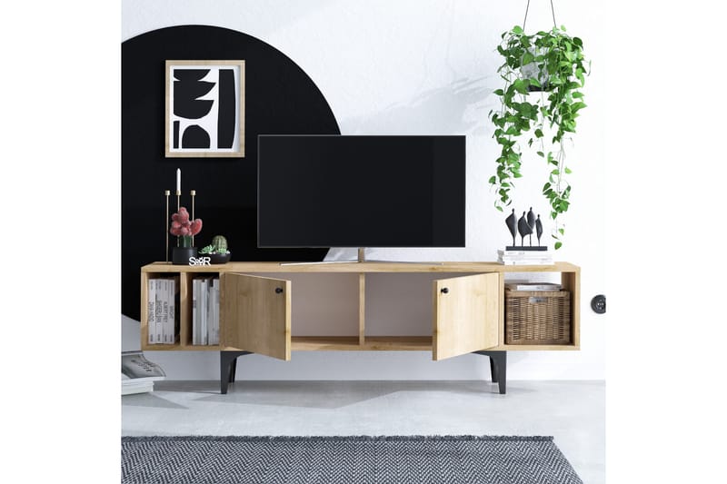TV-taso Urgby 150x47 cm - Sininen - Huonekalut - TV- & Mediakalusteet - Tv taso & Mediataso