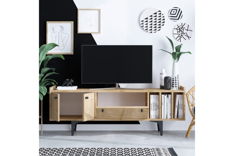 TV-taso Urgby 150x57 cm - Sininen - Huonekalut - TV- & Mediakalusteet - Tv taso & Mediataso