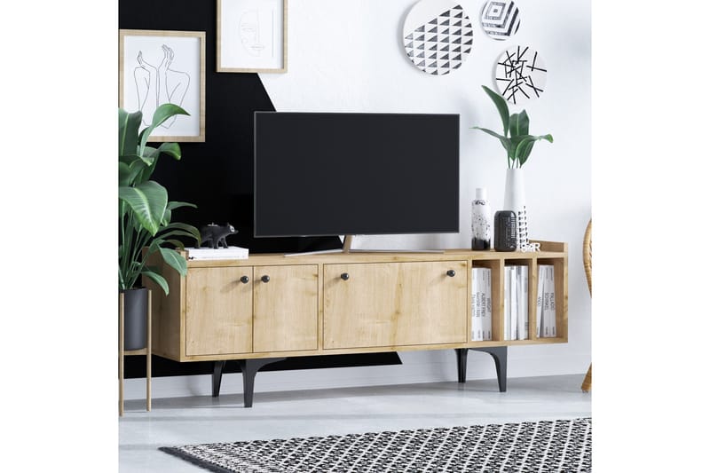 TV-taso Urgby 150x57 cm - Sininen - Huonekalut - TV- & Mediakalusteet - Tv taso & Mediataso