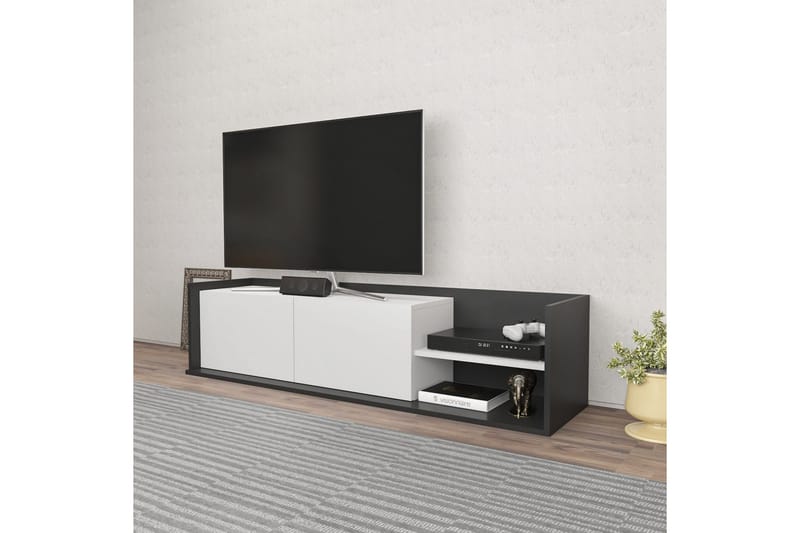 TV-taso Urgby 160x36,8 cm - Antrasiitti - Huonekalut - TV- & Mediakalusteet - Tv taso & Mediataso