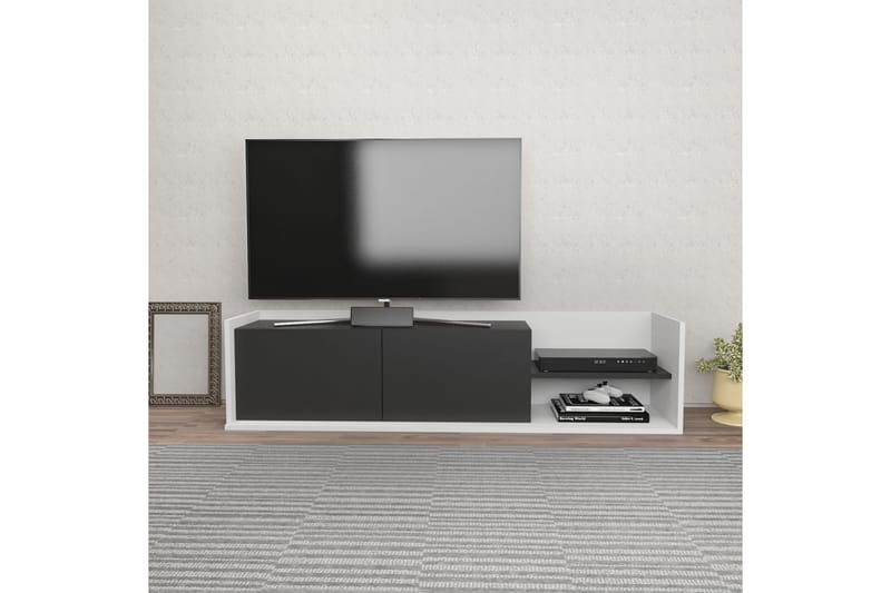 TV-taso Urgby 160x36,8 cm - Valkoinen - Huonekalut - TV- & Mediakalusteet - Tv taso & Mediataso
