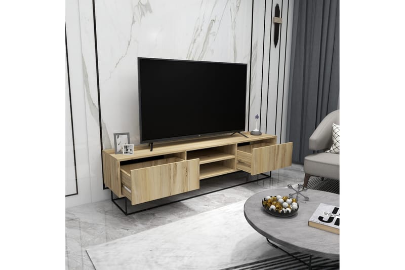 TV-taso Urgby 180x50 cm - Monivärinen - Huonekalut - TV- & Mediakalusteet - Tv taso & Mediataso