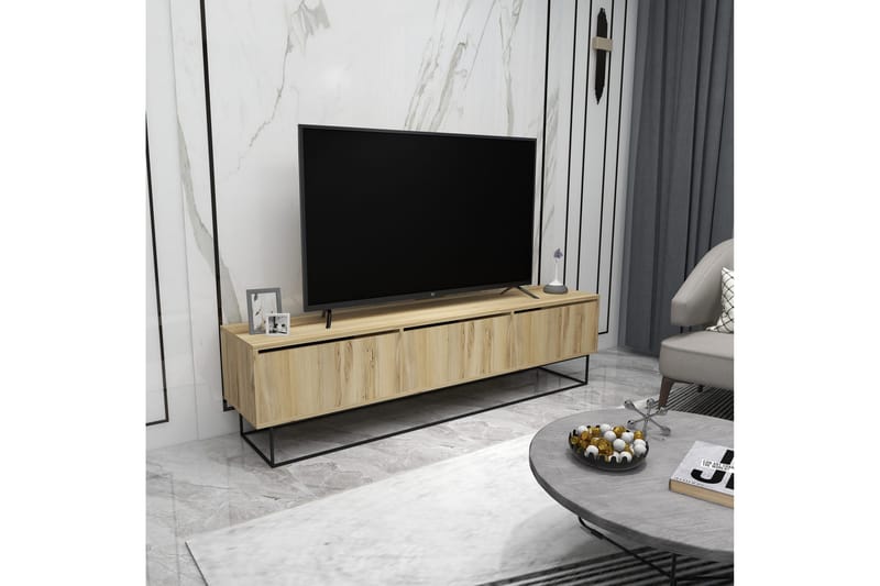 TV-taso Urgby 180x50 cm - Monivärinen - Huonekalut - TV- & Mediakalusteet - Tv taso & Mediataso