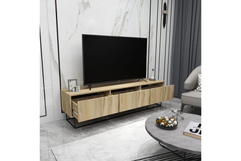 TV-taso Urgby 180x50 cm - Monivärinen - Huonekalut - TV- & Mediakalusteet - Tv taso & Mediataso