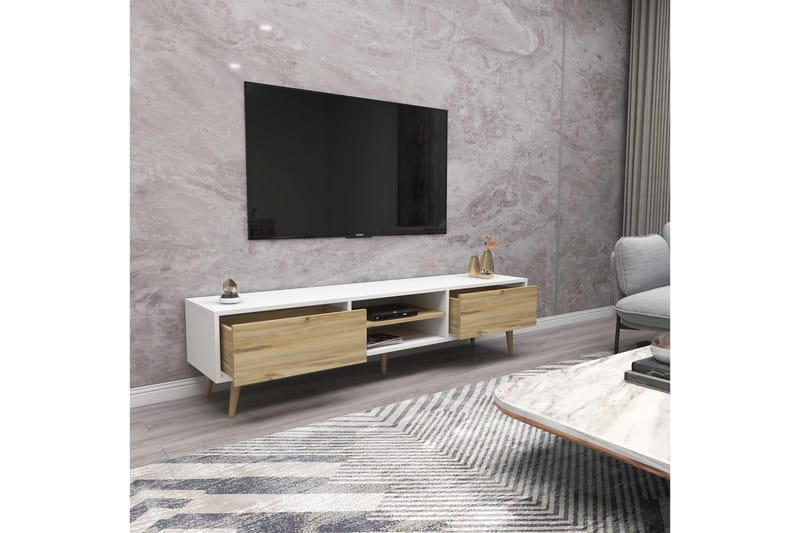TV-taso Urgby 180x50 cm - Monivärinen - Huonekalut - TV- & Mediakalusteet - Tv taso & Mediataso