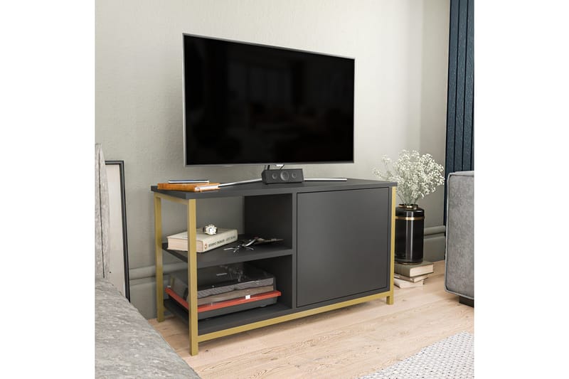 TV-taso Urgby 89,6x50,8 cm - Kulta - Huonekalut - TV- & Mediakalusteet - Tv taso & Mediataso