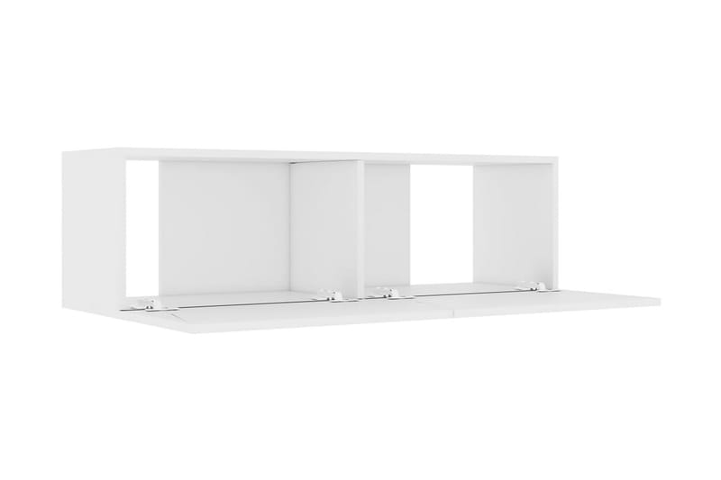 TV-taso valkoinen 100x30x30 cm lastulevy - Huonekalut - TV- & Mediakalusteet - Tv taso & Mediataso