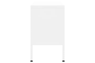 TV-taso valkoinen 105x35x50 cm teräs - Huonekalut - TV- & Mediakalusteet - Tv taso & Mediataso